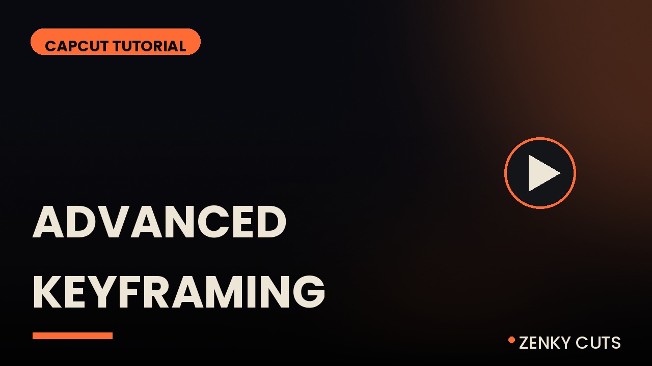 Advanced keyframing thumbnail