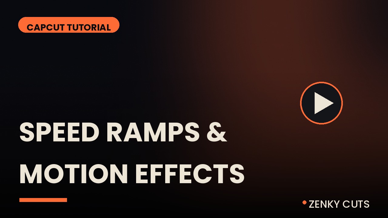 Speed ramps & motion effects thumbnail
